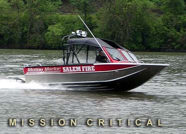 Photo of Motion Marine's Mission Critical police, fire and rescue boat.
