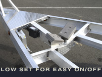 Photo of trailer support.